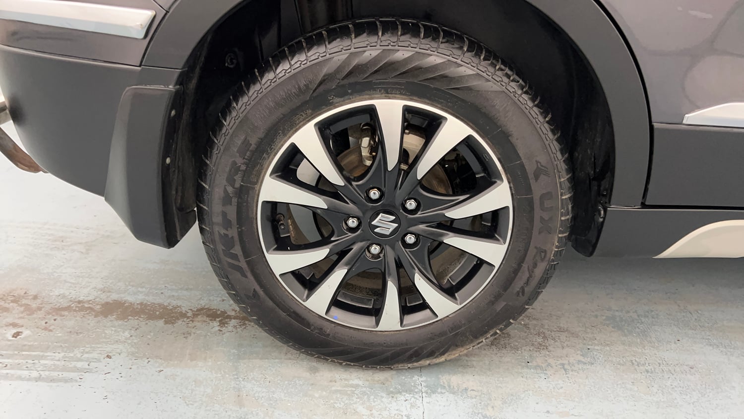 Used 2022 Maruti Suzuki S-Cross Zeta Petrol Manual tyres RIGHT REAR TYRE RIM VIEW