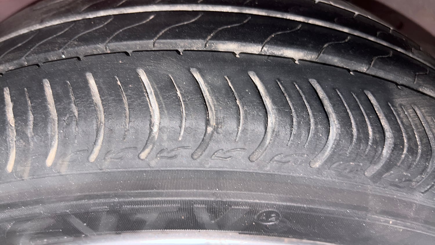 Used 2020 Honda Jazz ZX CVT Petrol Automatic tyres LEFT REAR TYRE TREAD VIEW