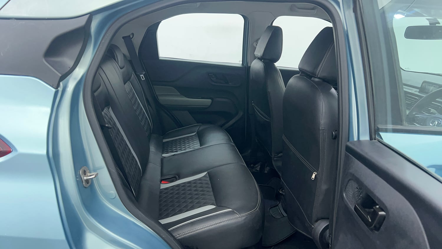Used 2023 Tata Punch Adventure MT Petrol Manual interior RIGHT SIDE REAR DOOR CABIN VIEW