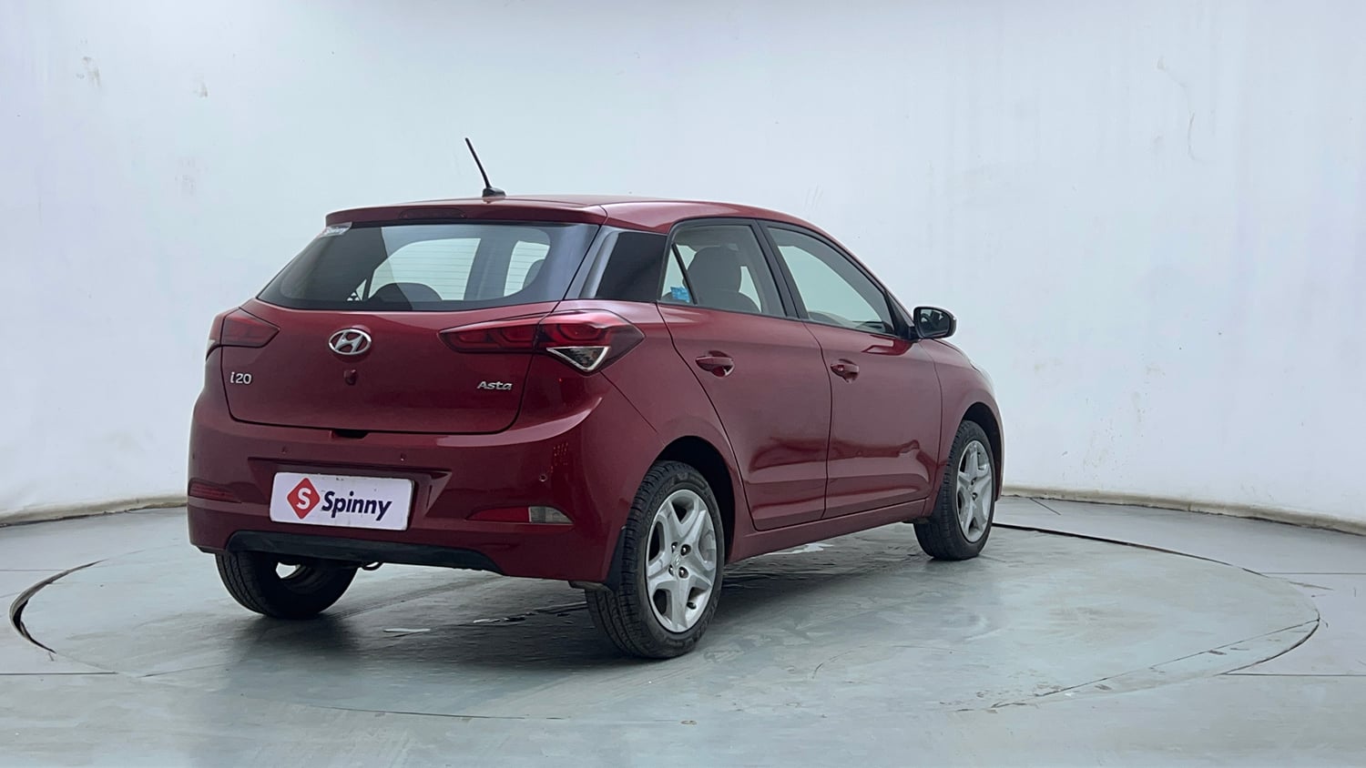 Used 2017 Hyundai Elite i20 Asta 1.2 Petrol Manual exterior RIGHT REAR CORNER VIEW