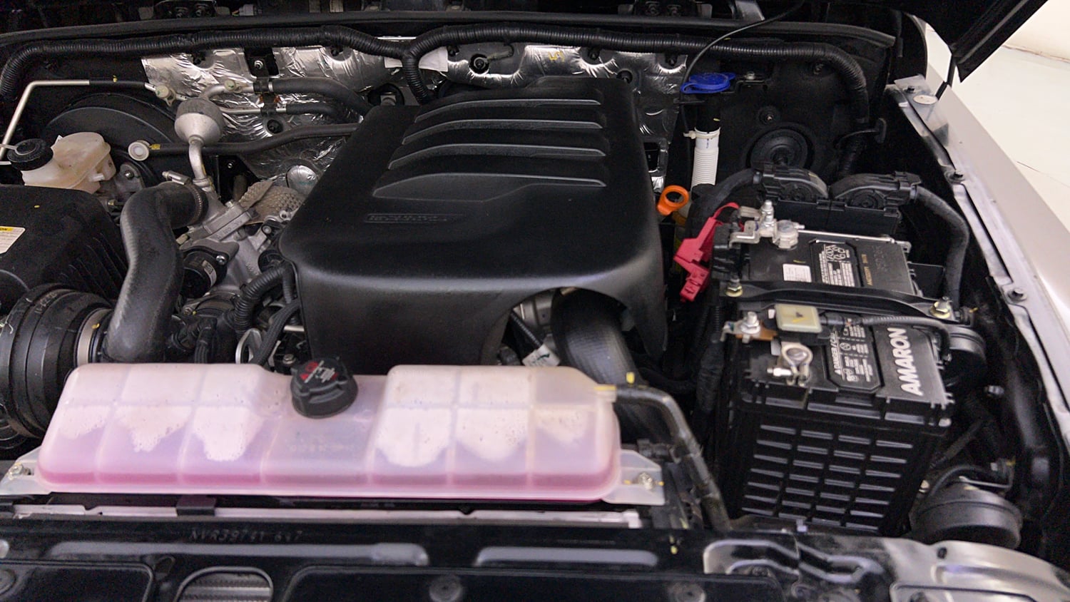 Used 2024 Mahindra Thar LX Hard Top Petrol AT RWD Petrol Automatic engine ENGINE LEFT SIDE VIEW