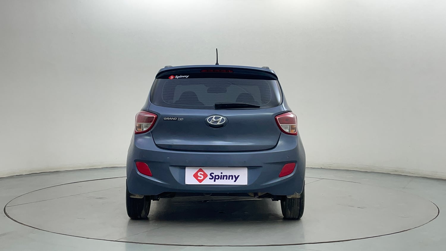 Used 2014 Hyundai Grand i10 Asta AT 1.2 Kappa VTVT Petrol Automatic exterior BACK VIEW