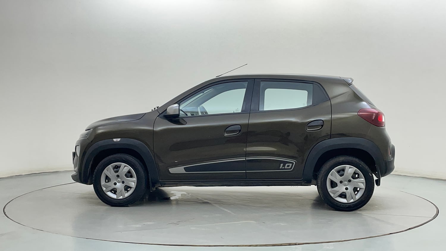 Used 2019 Renault Kwid 1.0 RXT AMT Opt Petrol Automatic exterior LEFT SIDE VIEW