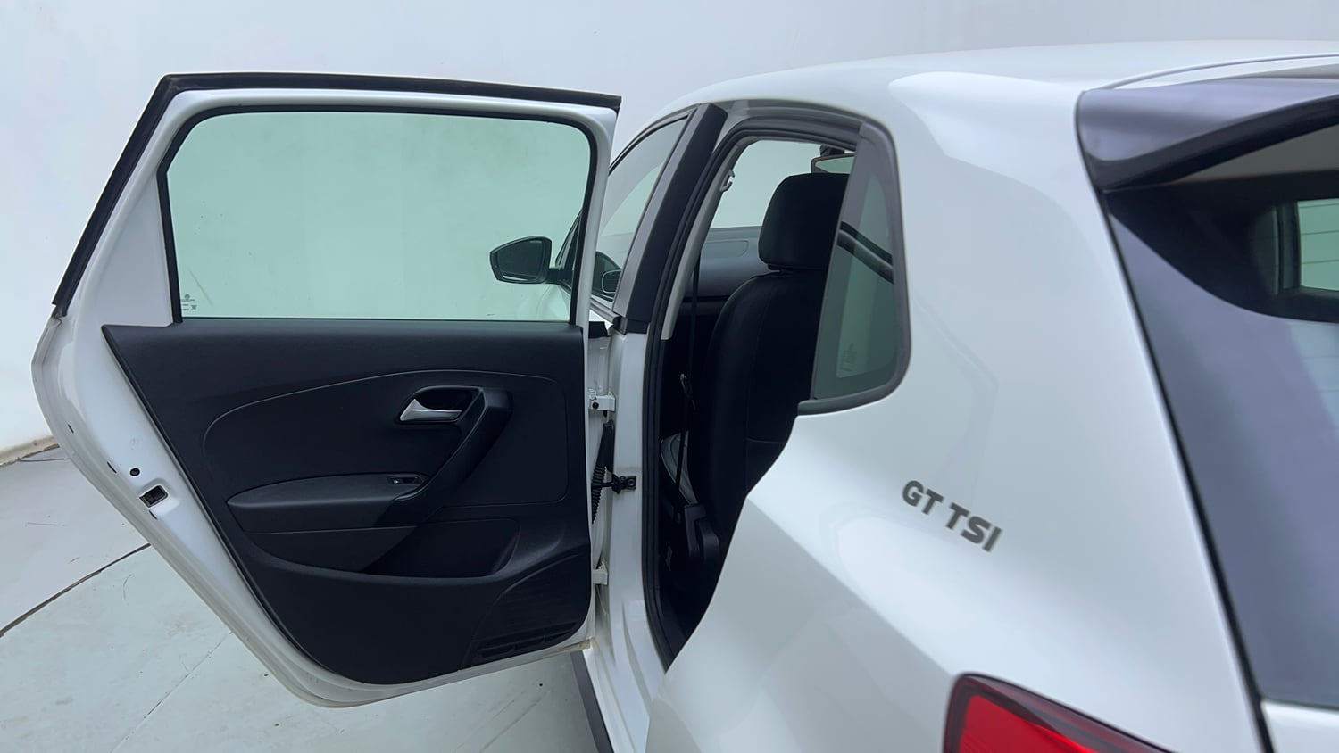 Used 2021 Volkswagen Polo GT Petrol Automatic interior LEFT REAR DOOR OPEN VIEW