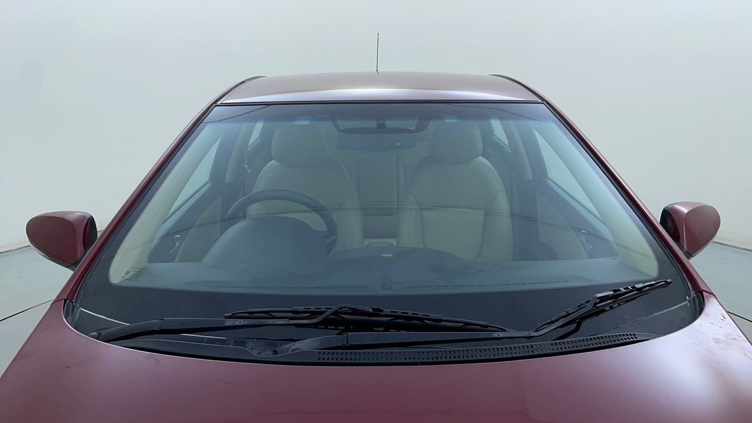 Used 2013 Hyundai Verna Fluidic 1.6 VTVT SX Petrol Manual exterior FRONT WINDSHIELD VIEW
