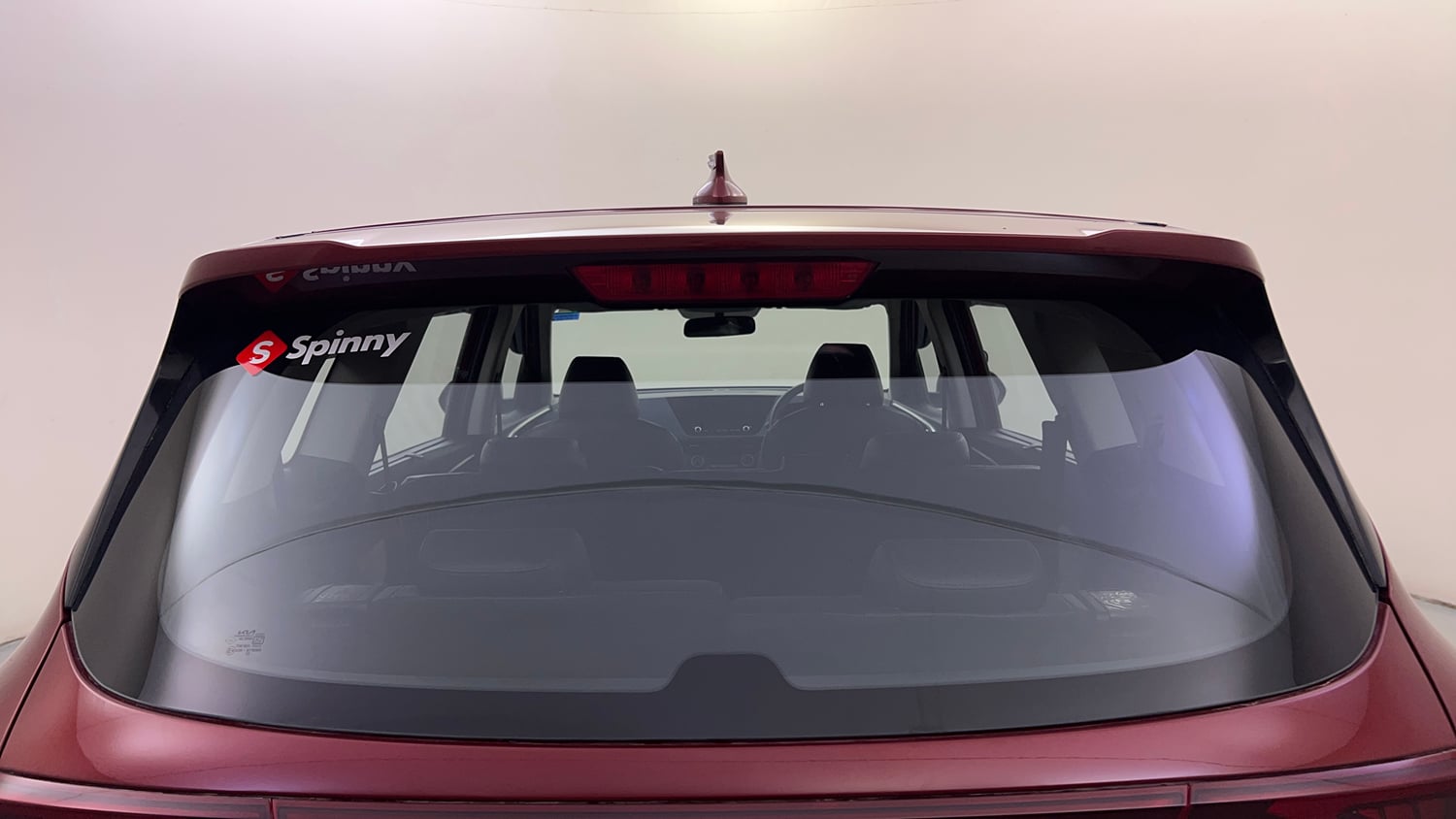Used 2025 Kia Carens Premium (O) 1.5 Petrol 7 STR Petrol Manual exterior BACK WINDSHIELD VIEW