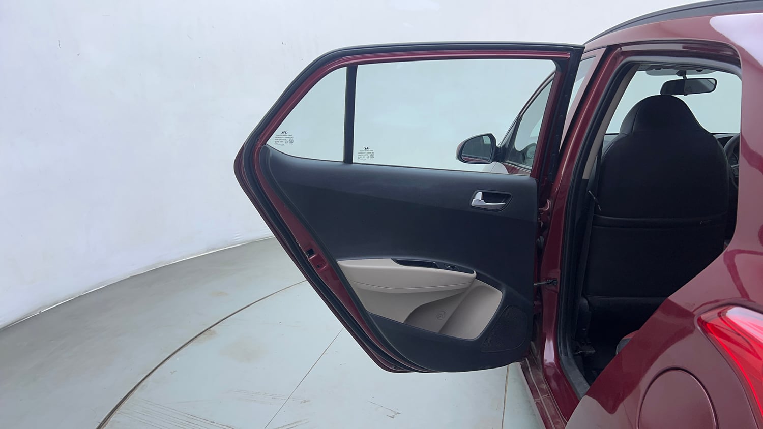 Used 2016 Hyundai Grand i10 Asta AT 1.2 Kappa VTVT Petrol Automatic interior LEFT REAR DOOR OPEN VIEW