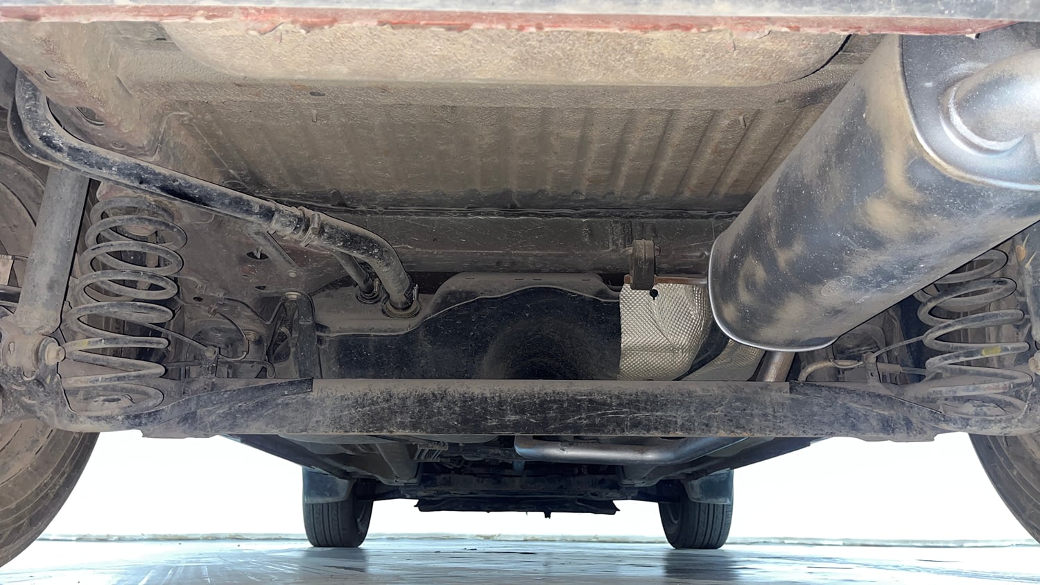 Used 2017 Ford EcoSport Trend+ 1.5L TDCi Diesel Manual extra REAR UNDERBODY VIEW (TAKEN FROM REAR)