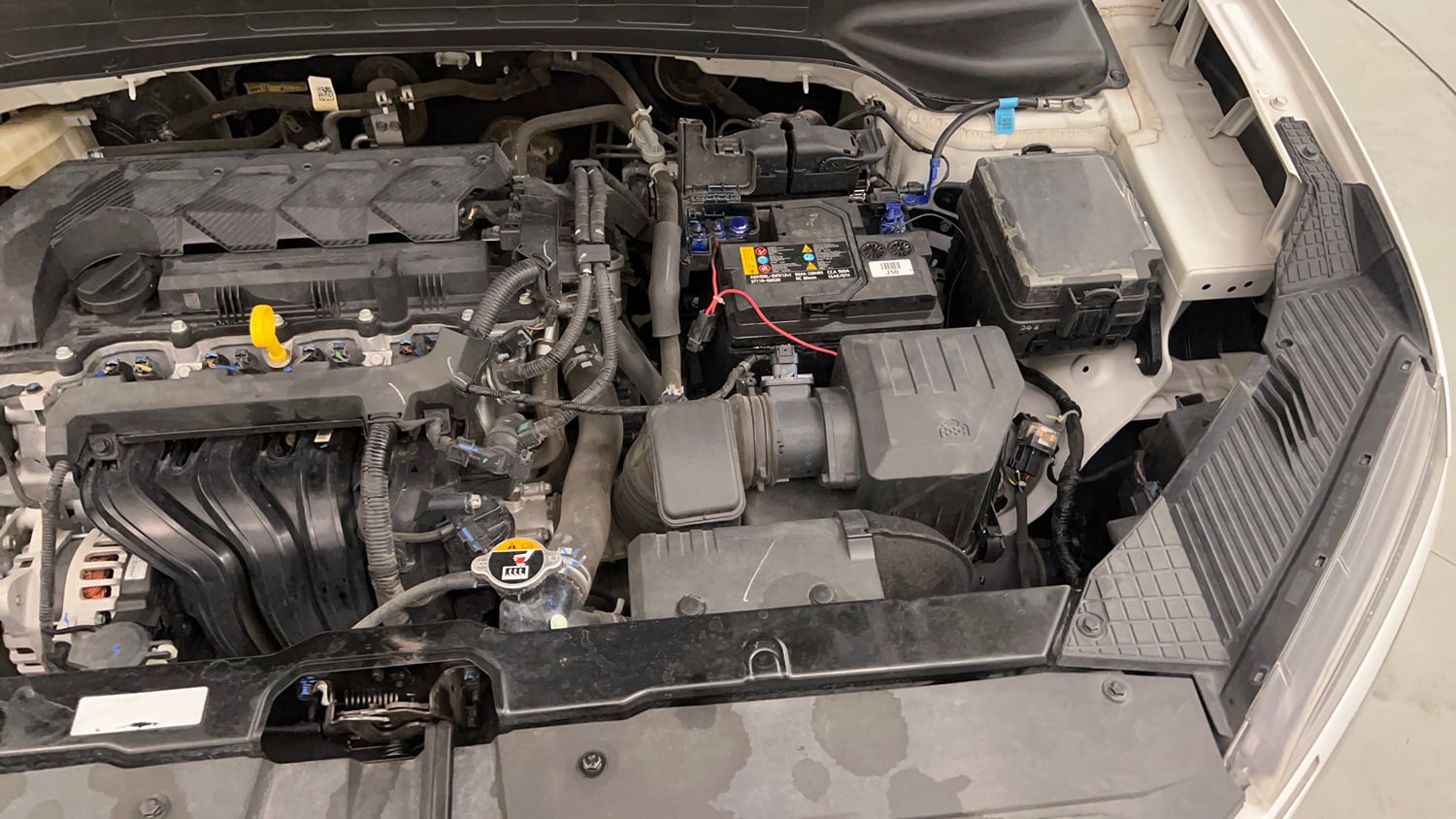 Used 2023 Hyundai Creta E 1.5 Petrol Petrol Manual engine ENGINE LEFT SIDE VIEW