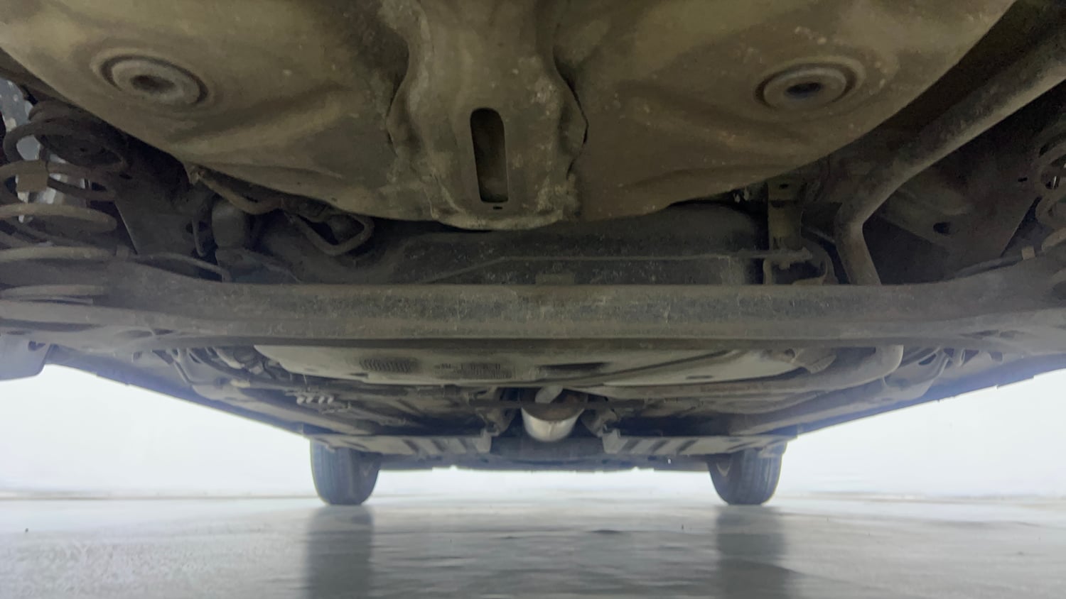 Used 2020 Maruti Suzuki Dzire VXi AGS Petrol Automatic extra REAR UNDERBODY VIEW (TAKEN FROM REAR)