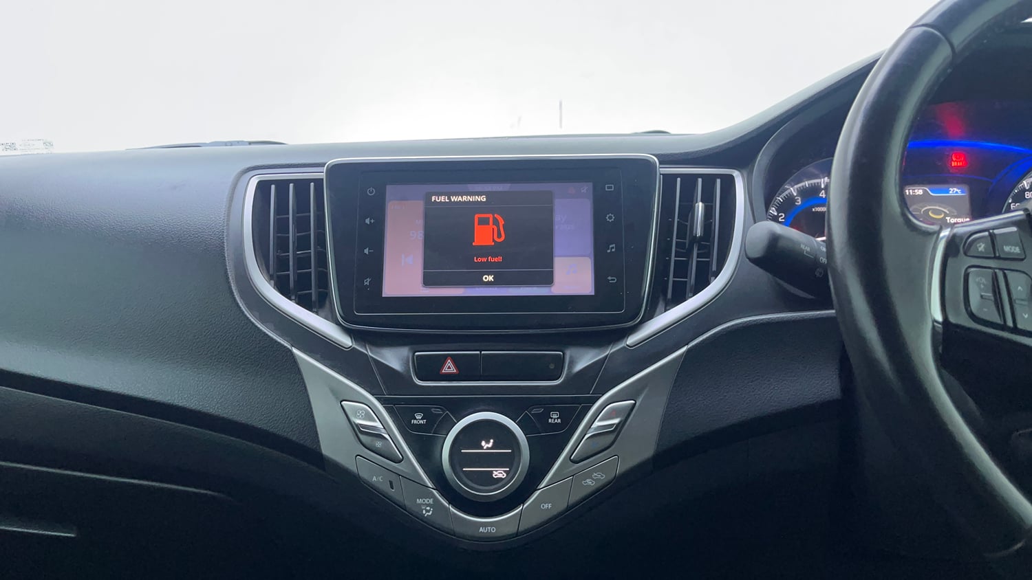 Used 2020 Toyota Glanza V CVT Petrol Automatic interior MUSIC SYSTEM & AC CONTROL VIEW