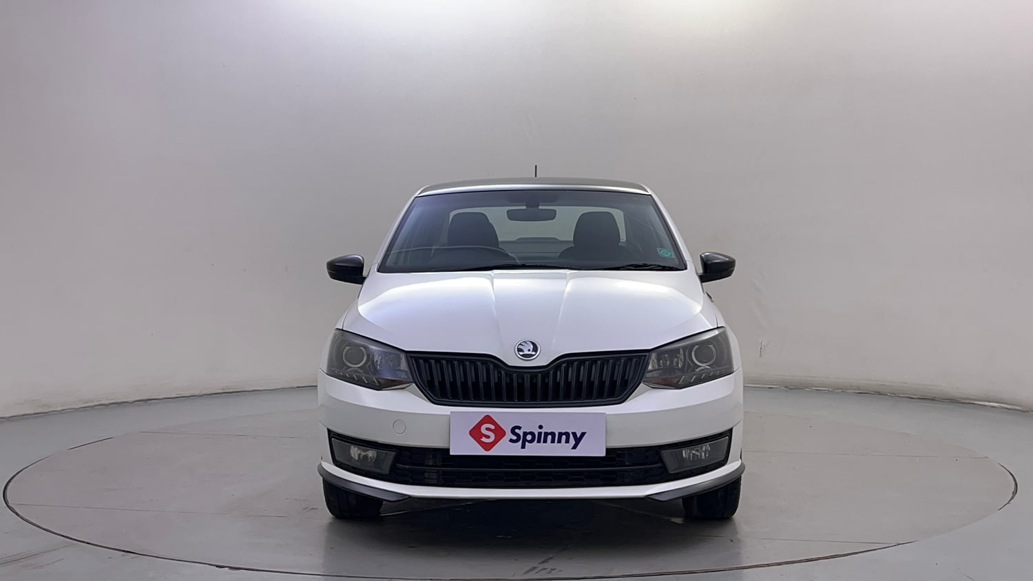 Used 2021 Skoda Rapid Style Petrol Manual exterior FRONT VIEW