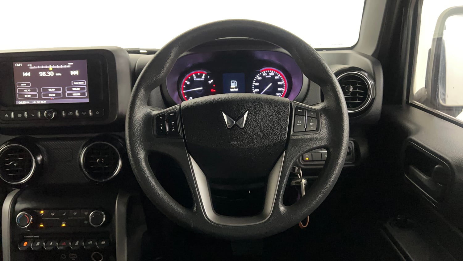 Used 2024 Mahindra Thar LX Hard Top Petrol AT RWD Petrol Automatic interior STEERING VIEW