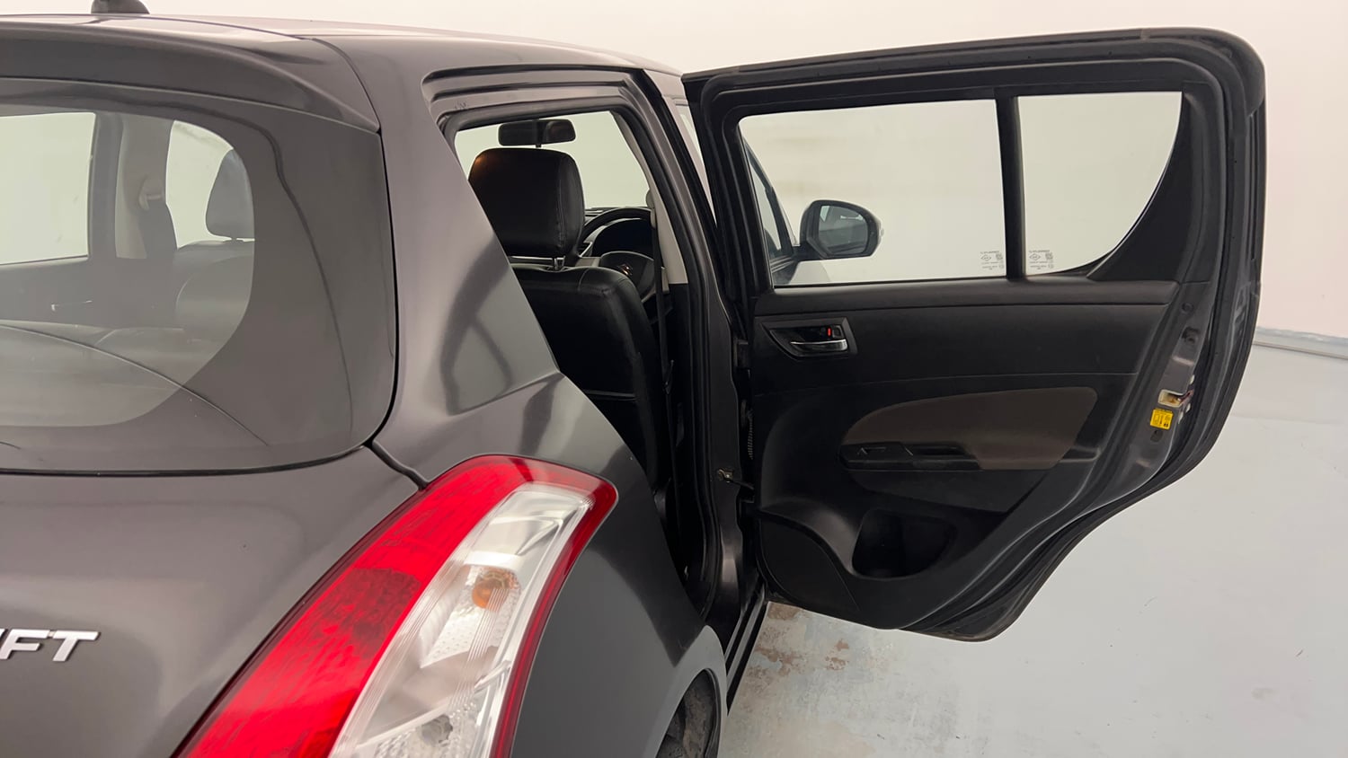 Used 2017 Maruti Suzuki Swift VXi Petrol Manual interior RIGHT REAR DOOR OPEN VIEW
