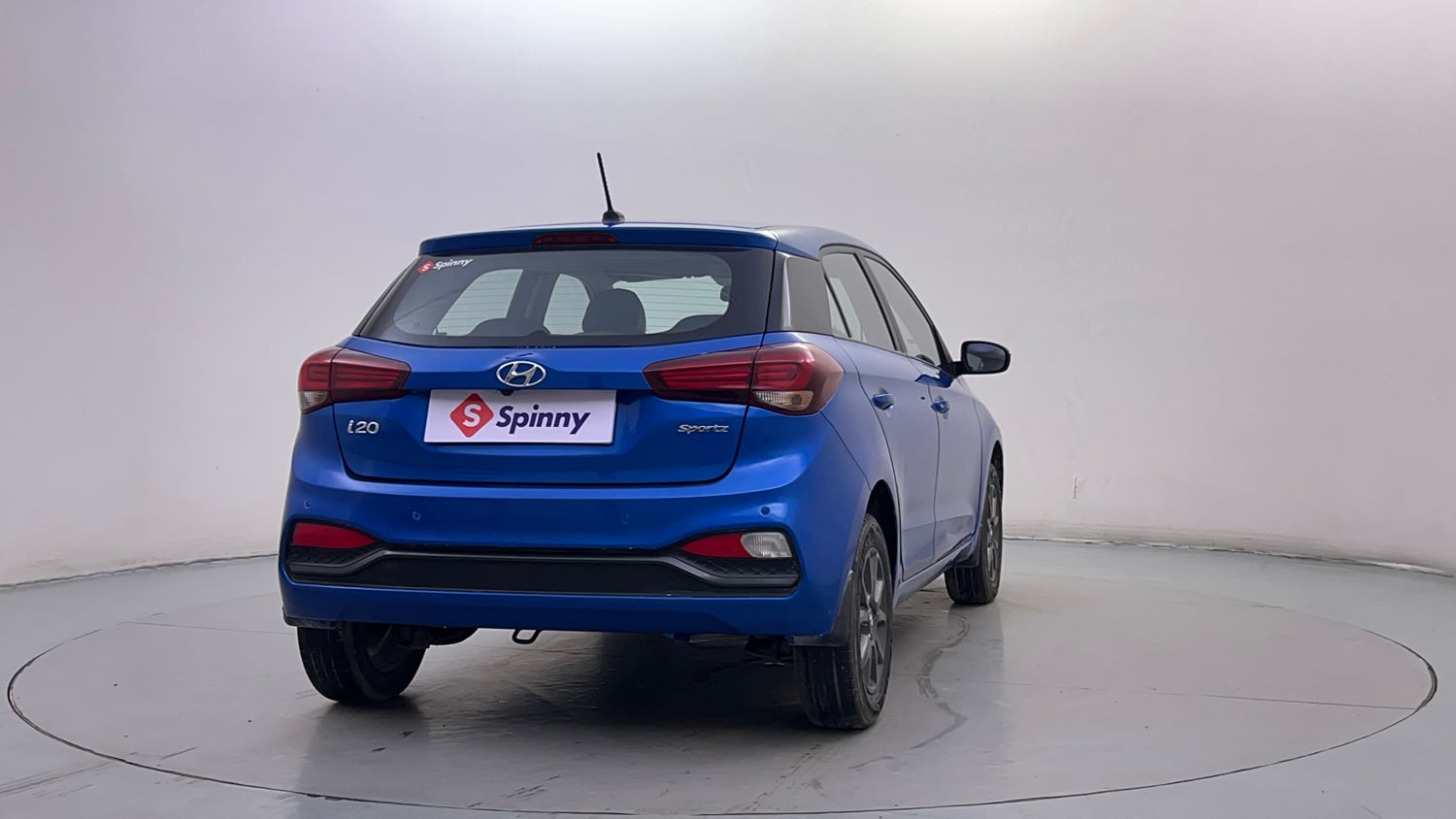 Used 2019 Hyundai Elite i20 Sportz Plus 1.2 CVT Petrol Automatic exterior RIGHT REAR CORNER VIEW