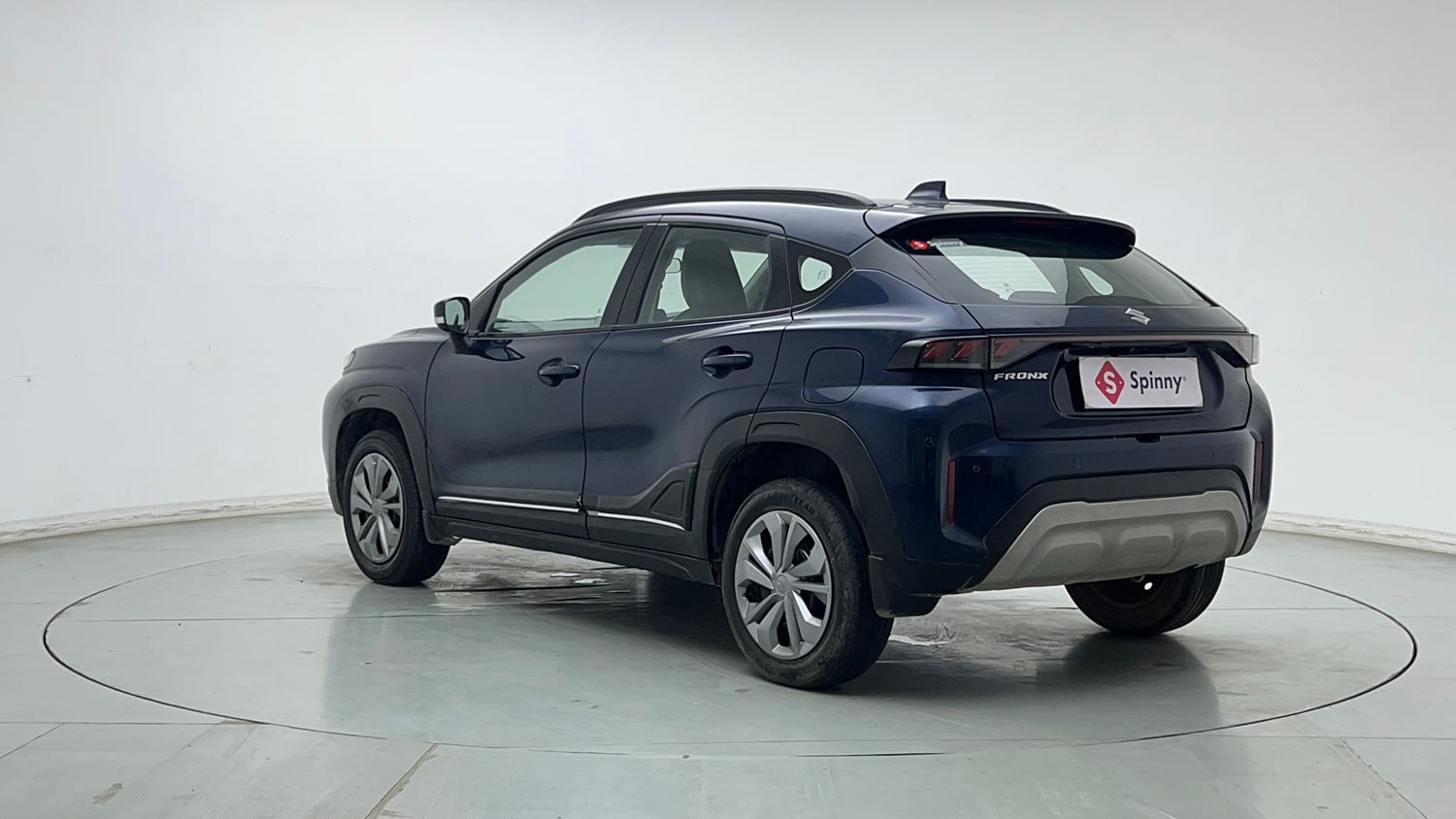 Used 2023 Maruti Suzuki Fronx Delta 1.2L MT Petrol Manual exterior LEFT REAR CORNER VIEW