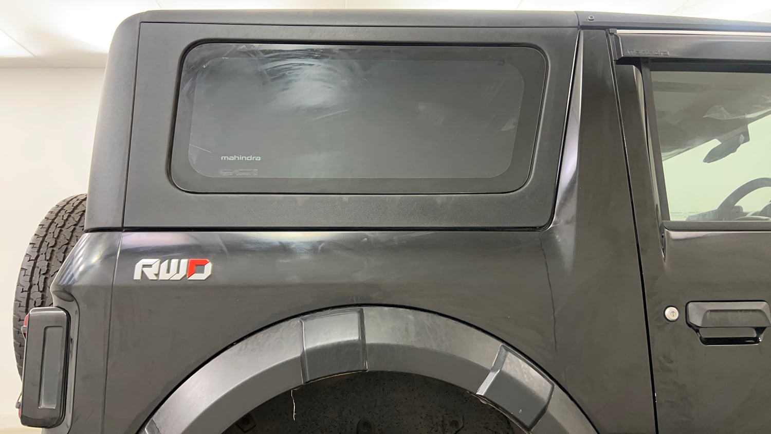 Used 2024 Mahindra Thar LX Hard Top Petrol AT RWD Petrol Automatic interior RIGHT SIDE REAR DOOR CABIN VIEW