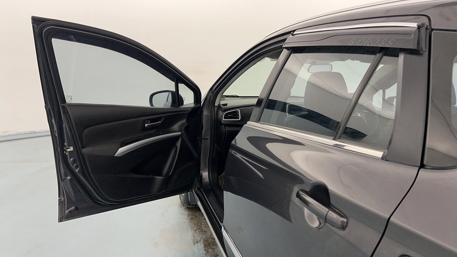 Used 2022 Maruti Suzuki S-Cross Zeta Petrol Manual interior LEFT FRONT DOOR OPEN VIEW