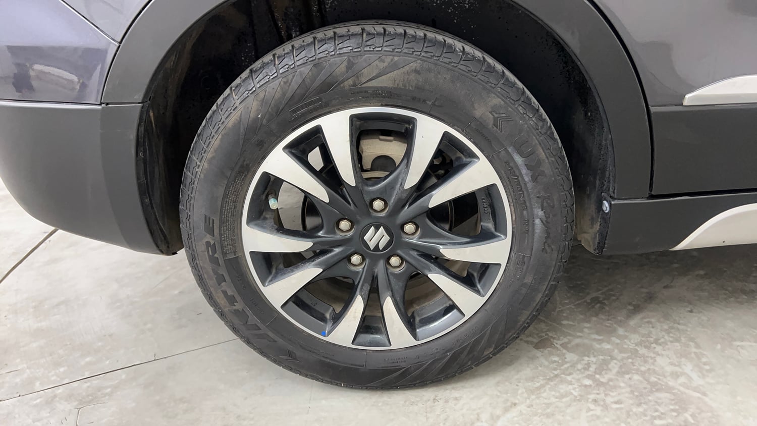 Used 2020 Maruti Suzuki S-Cross Zeta Petrol Manual tyres RIGHT REAR TYRE RIM VIEW