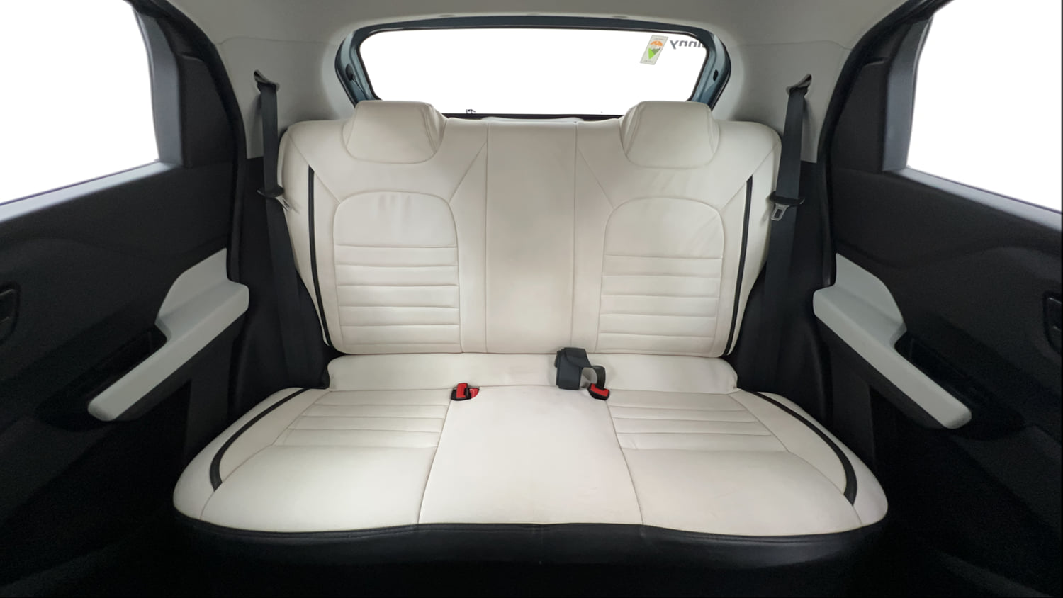 Used 2022 Tata Punch Accomplished Dazzle Pack MT Petrol Manual interior REAR SEAT CONDITION VIEW