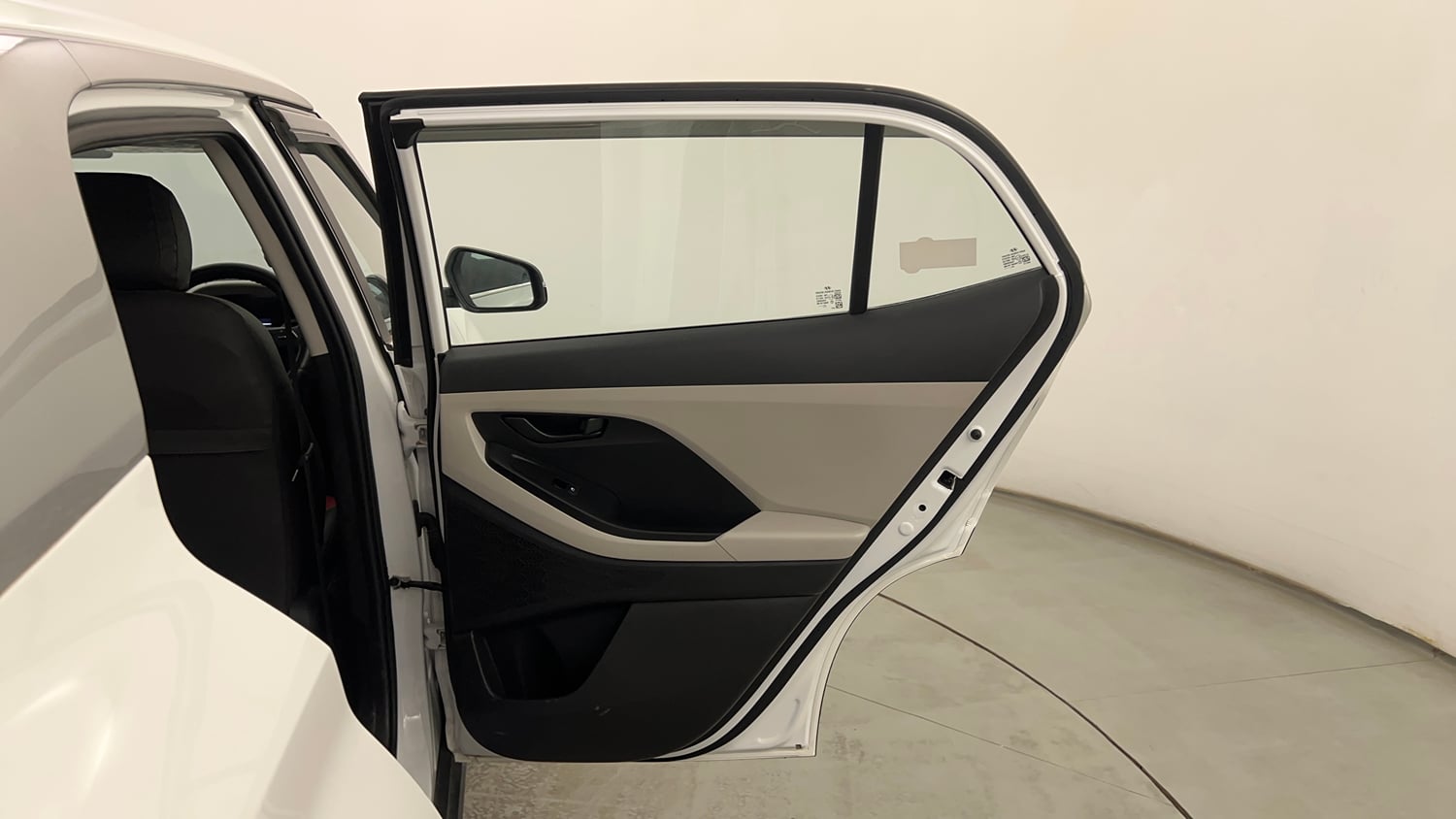 Used 2023 Hyundai Creta E 1.5 Petrol Petrol Manual interior RIGHT REAR DOOR OPEN VIEW