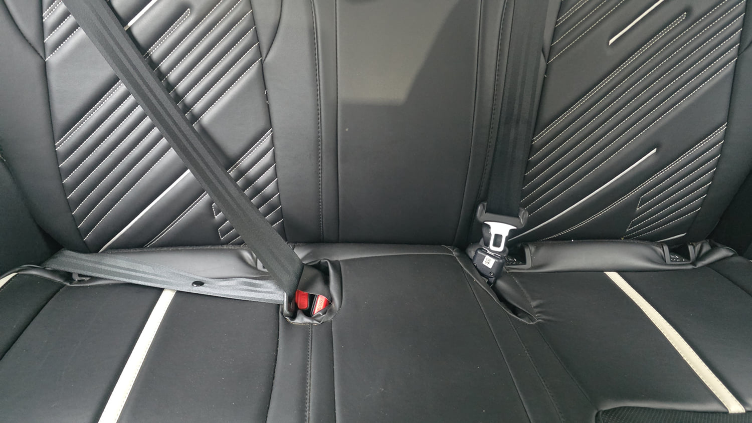 Used 2024 Tata Nexon Creative Plus 1.2 Revotron Petrol 6MT Petrol Manual interior REAR SEAT CONDITION VIEW