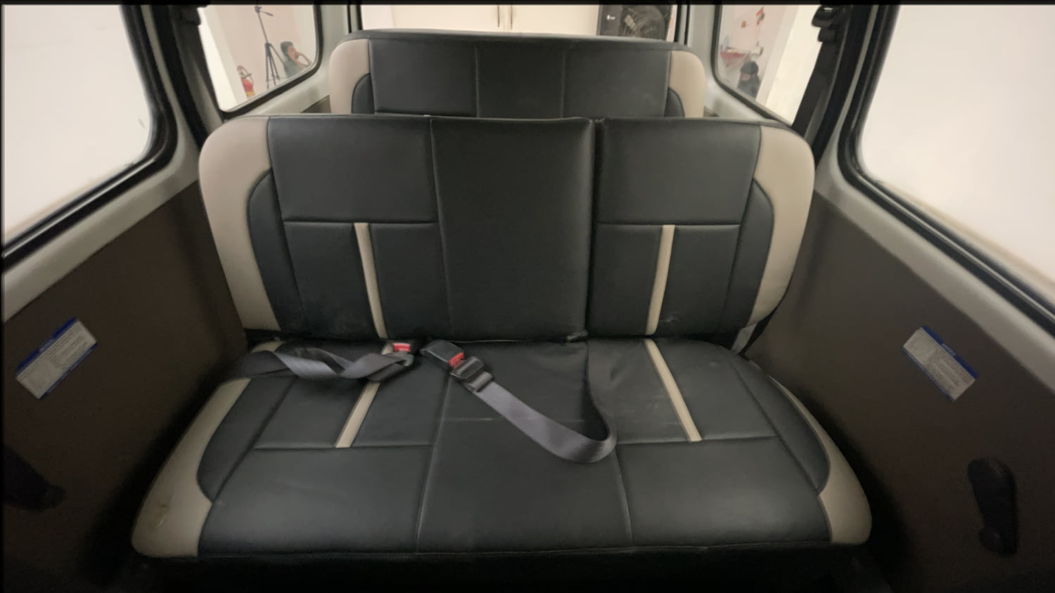 Used 2016 Maruti Suzuki Eeco 5 STR WITH A/C+HTR Petrol Manual interior REAR SEAT CONDITION VIEW