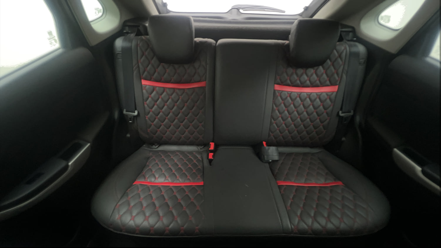 Used 2017 Maruti Suzuki Baleno Alpha 1.2 Petrol Manual interior REAR SEAT CONDITION VIEW
