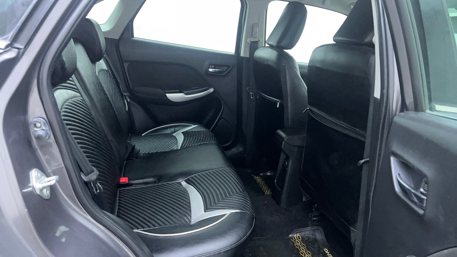 Used 2016 Maruti Suzuki Baleno Alpha 1.2 Petrol Manual interior RIGHT SIDE REAR DOOR CABIN VIEW