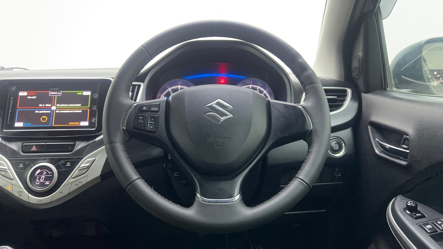 Used 2017 Maruti Suzuki Baleno Alpha 1.2 Petrol Manual interior STEERING VIEW