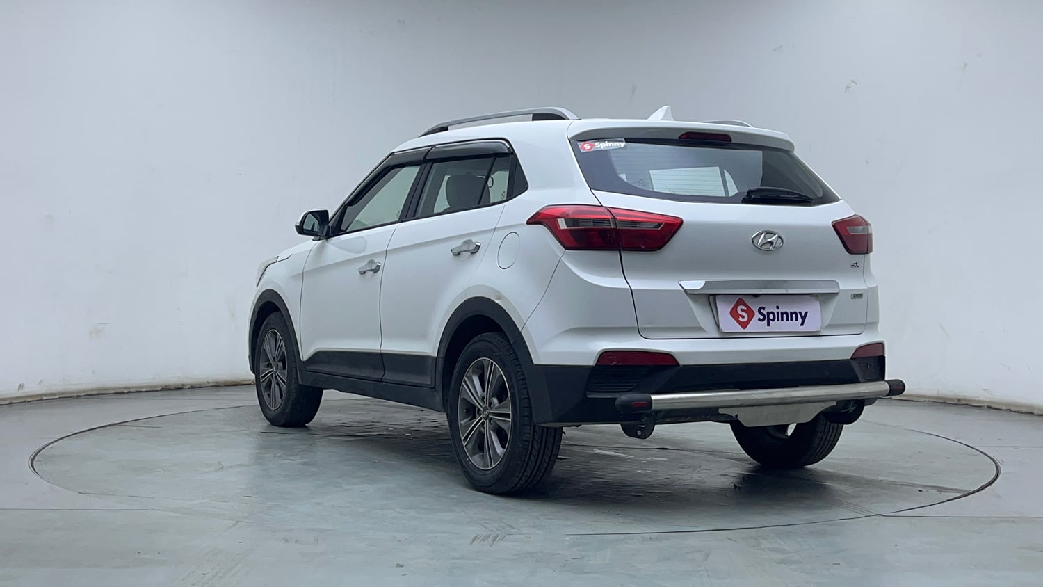 Used 2017 Hyundai Creta SX 1.6 CRDI (O) Diesel Manual exterior LEFT REAR CORNER VIEW