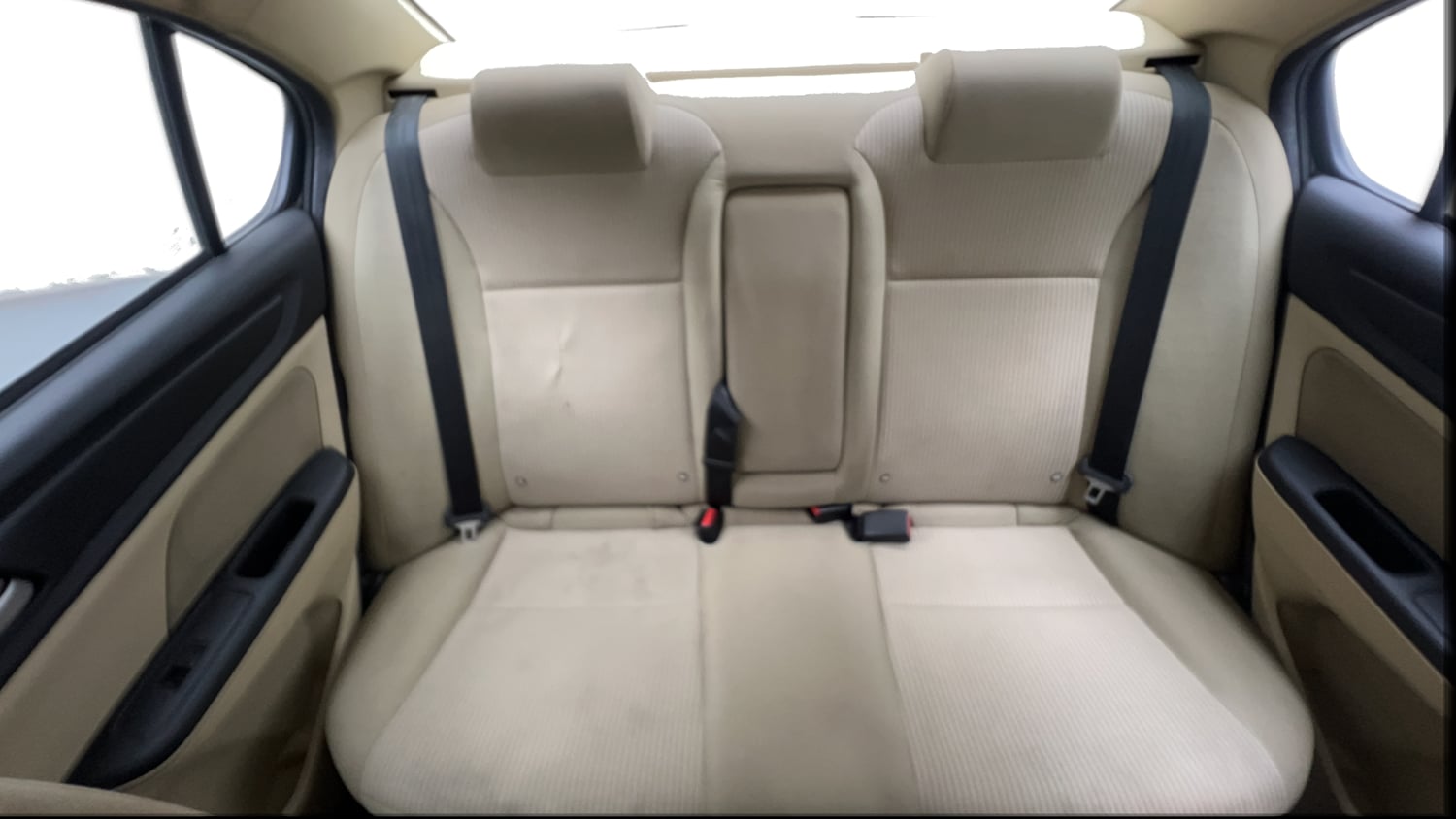 Used 2022 Honda Amaze S MT 1.2 Petrol Petrol Manual interior REAR SEAT CONDITION VIEW