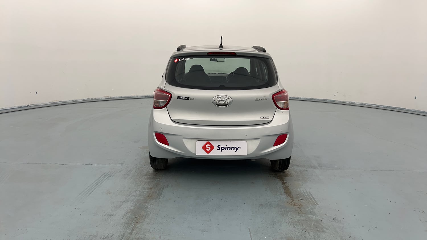 Used 2015 Hyundai Grand i10 Sportz 1.2 Kappa VTVT Petrol Manual exterior BACK VIEW