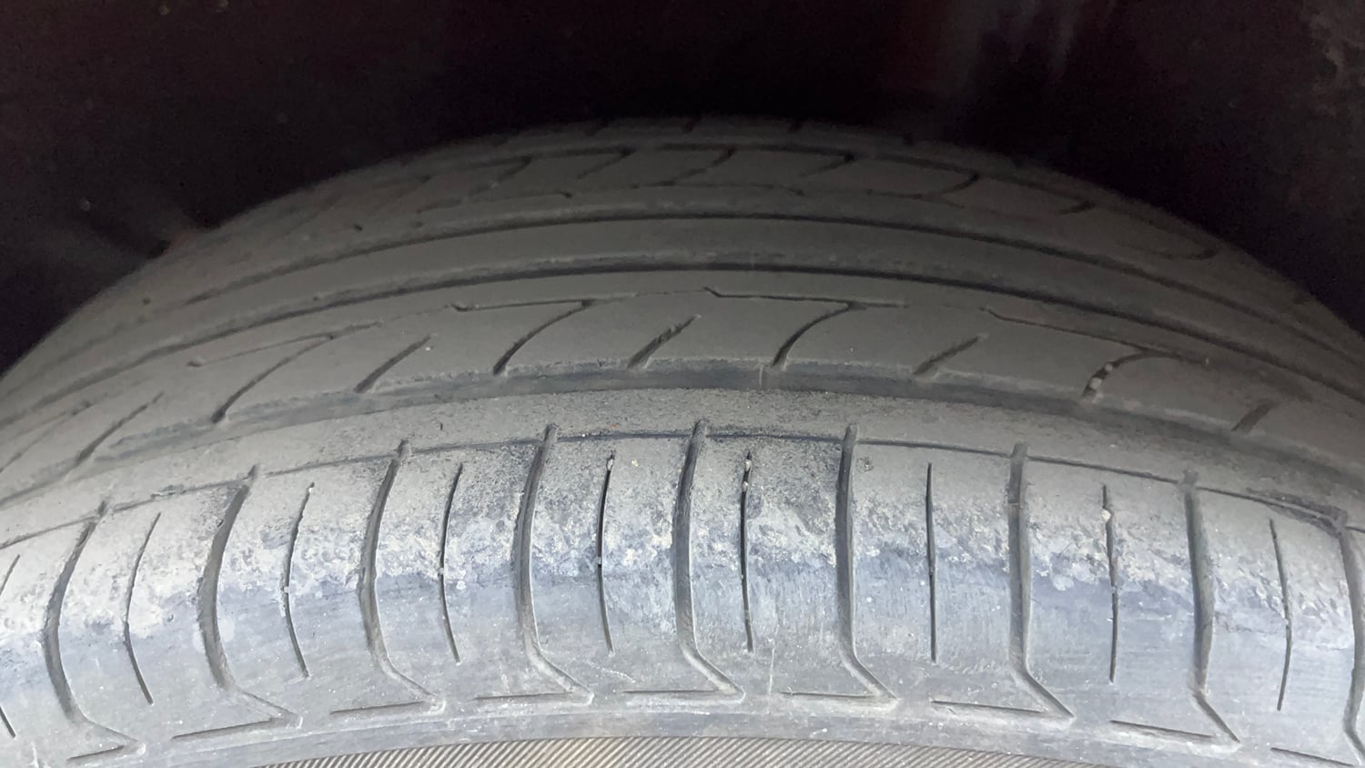 Used 2017 Ford EcoSport Trend+ 1.5L TDCi Diesel Manual tyres LEFT REAR TYRE TREAD VIEW