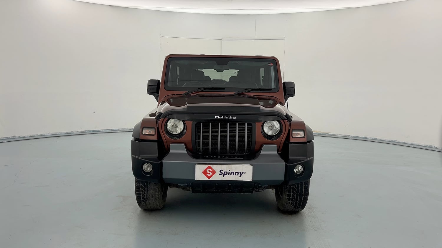 Used 2021 mahindra Thar LX Hard Top Petrol MT 4WD Petrol Manual exterior FRONT VIEW