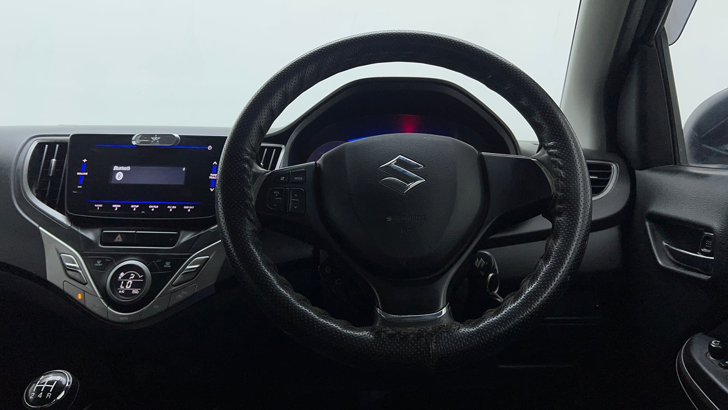 Used 2019 Maruti Suzuki Baleno Delta Petrol Manual interior STEERING VIEW
