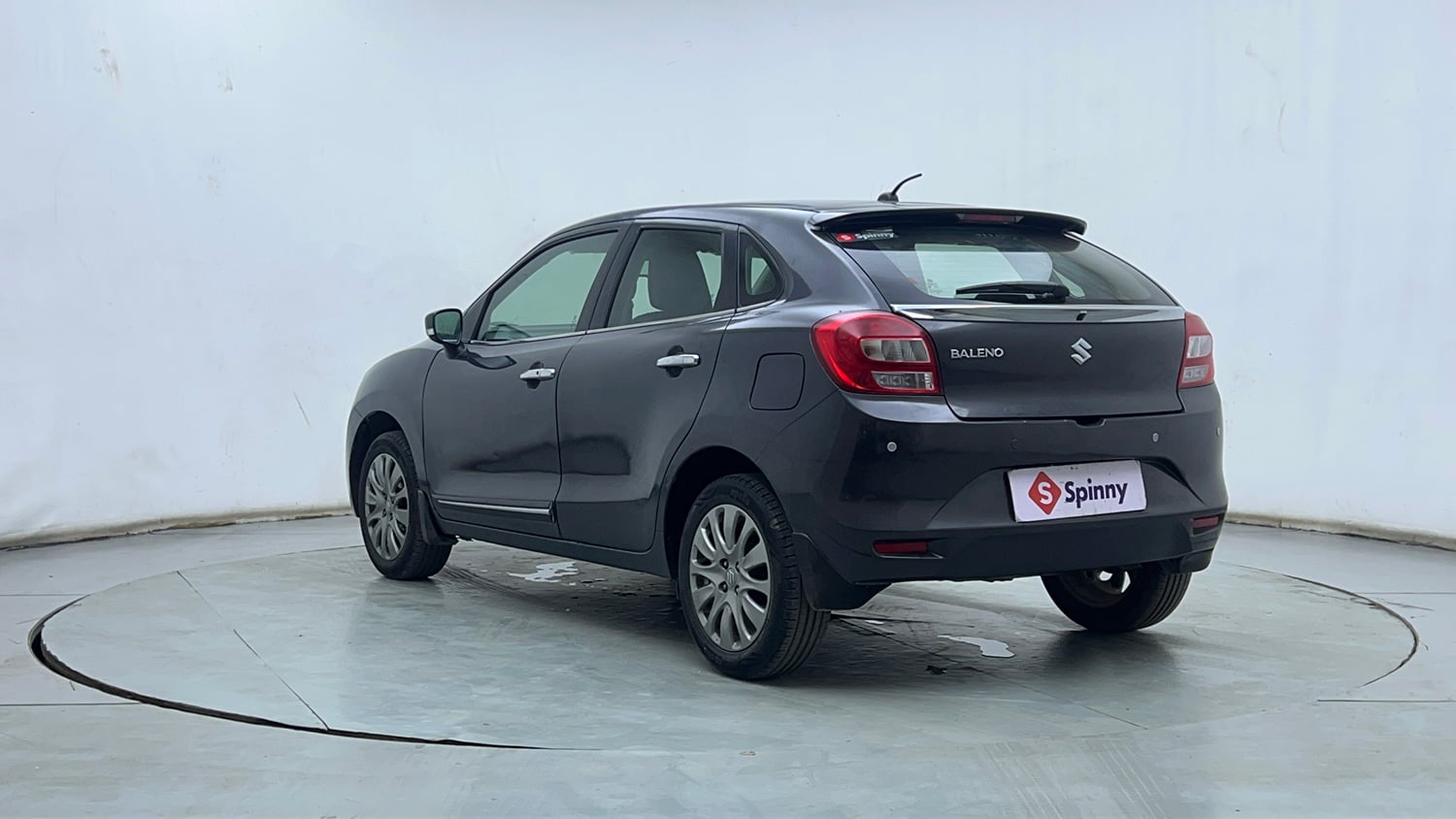 Used 2016 Maruti Suzuki Baleno Alpha 1.2 Petrol Manual exterior LEFT REAR CORNER VIEW