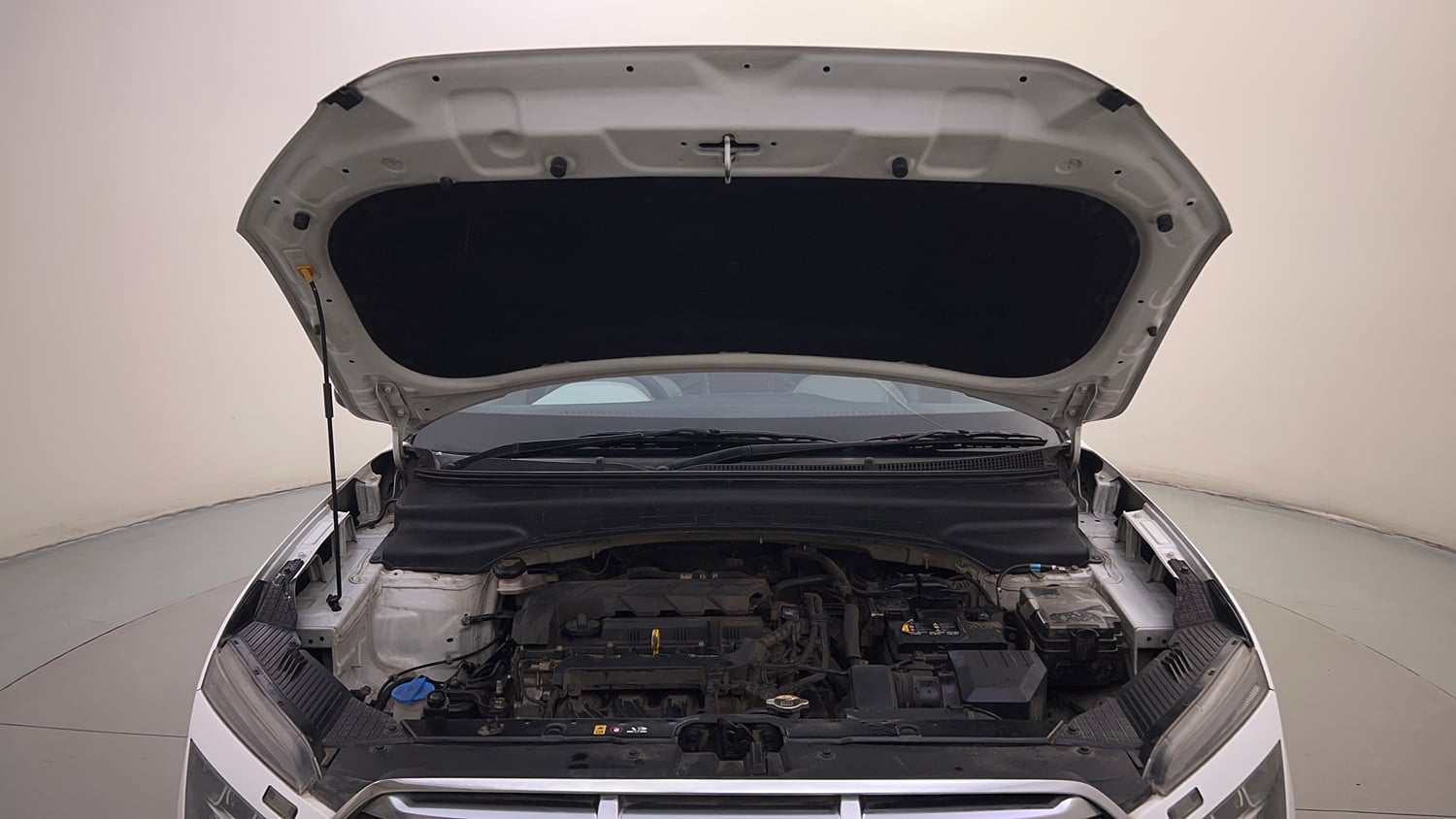 Used 2023 Hyundai Creta SX 1.5 Petrol Petrol Manual engine ENGINE & BONNET OPEN FRONT VIEW