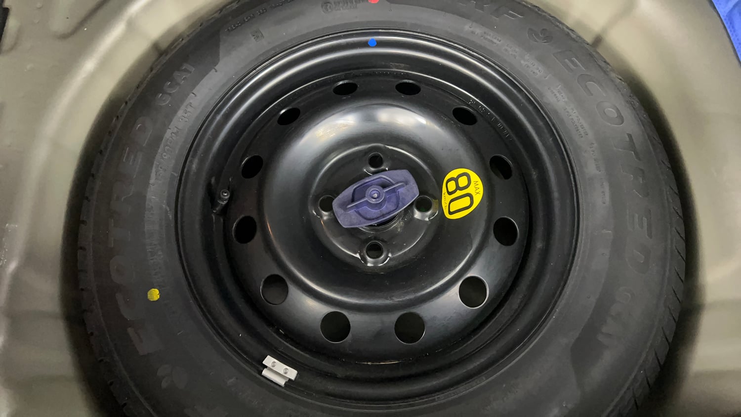 Used 2025 Maruti Suzuki Swift ZXi Plus Petrol Manual tyres SPARE TYRE VIEW