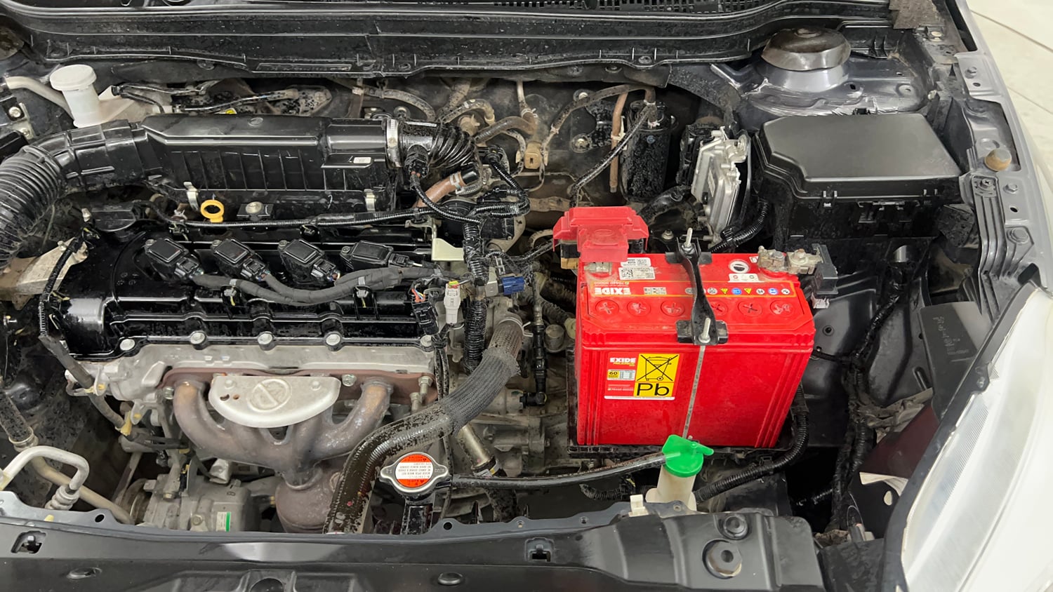 Used 2020 Maruti Suzuki S-Cross Zeta Petrol Manual engine ENGINE LEFT SIDE VIEW