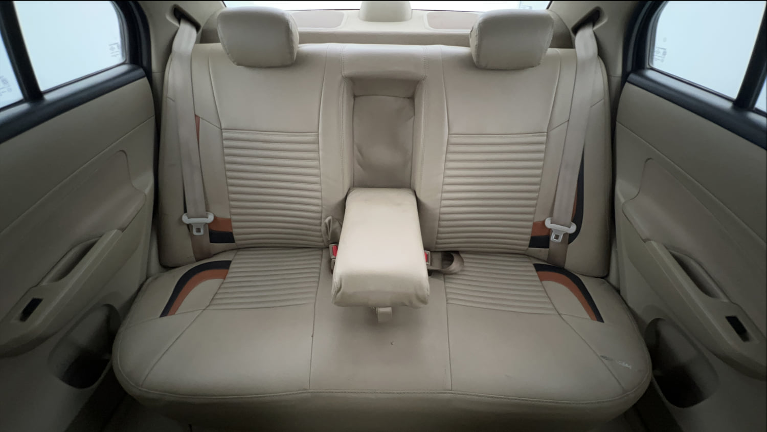 Used 2015 Maruti Suzuki Swift Dzire VXI Petrol Manual interior REAR SEAT CONDITION VIEW