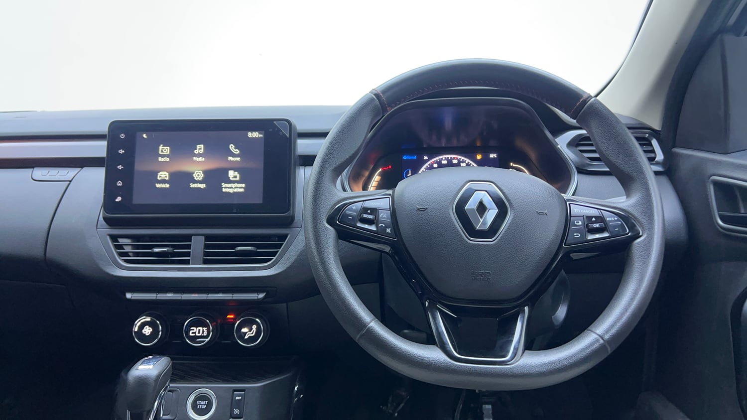Used 2022 Renault Kiger RXZ Turbo CVT Petrol Automatic interior STEERING VIEW