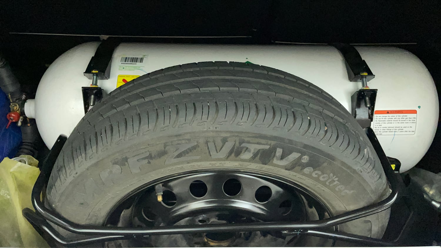 Used 2025 Maruti Suzuki Wagon R VXI 1.0 CNG Cng Manual tyres SPARE TYRE VIEW