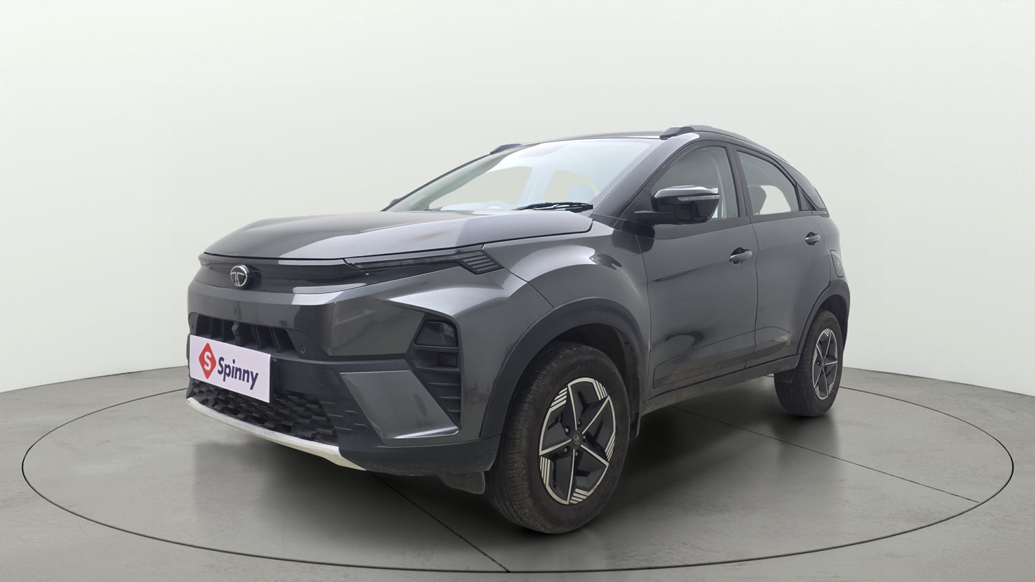 Used 2024 Tata Nexon Creative Plus 1.2 Revotron Petrol 6MT Petrol Manual exterior LEFT FRONT CORNER VIEW