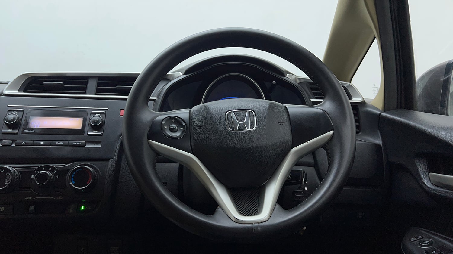 Used 2015 Honda Jazz S MT Petrol Manual interior STEERING VIEW