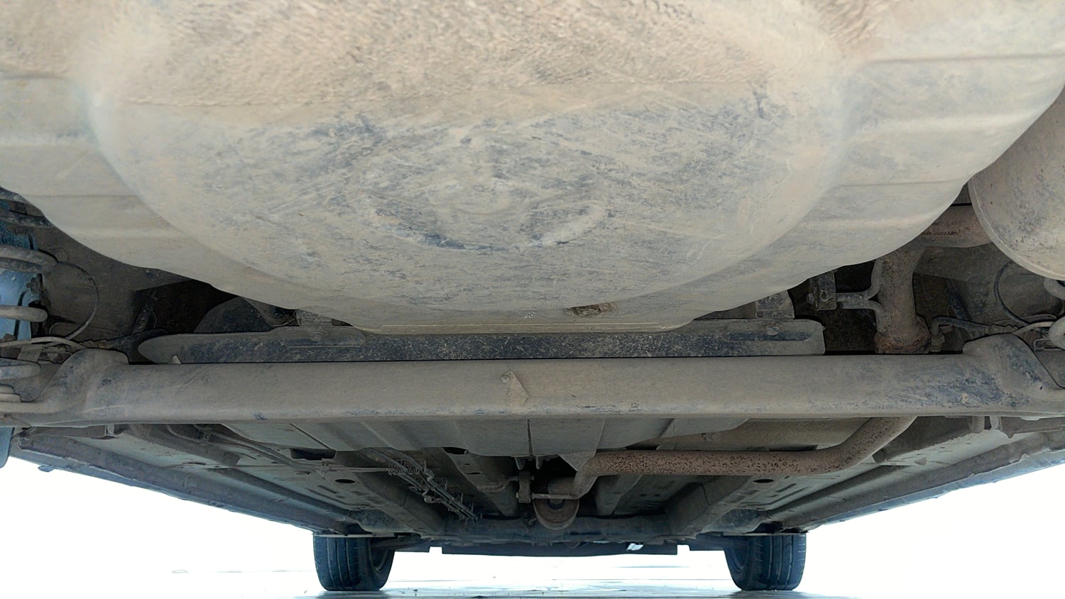 Used 2022 Tata Altroz XM Plus Petrol Petrol Manual extra REAR UNDERBODY VIEW (TAKEN FROM REAR)
