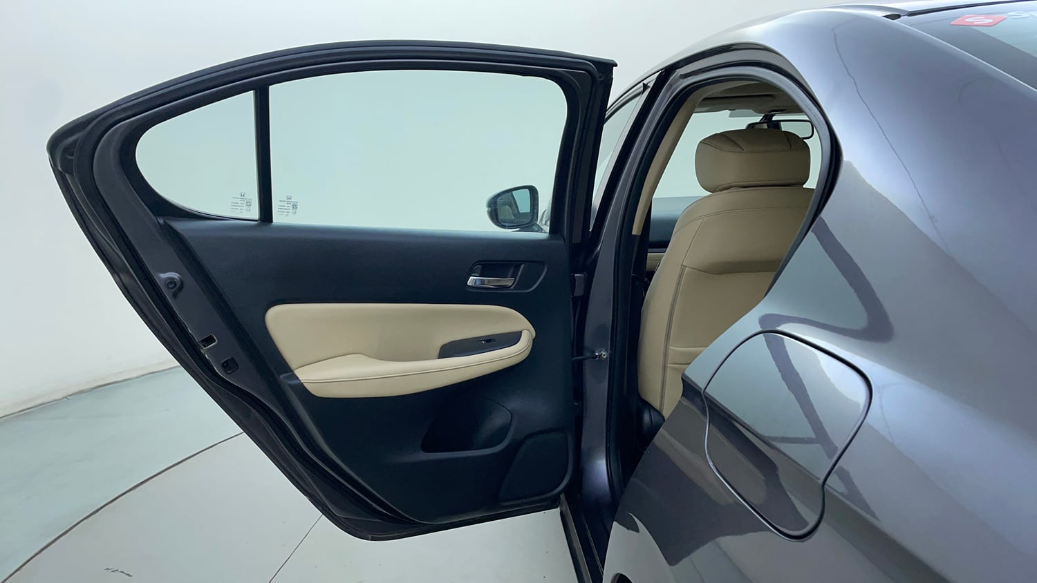Used 2020 Honda City ZX CVT Petrol Petrol Automatic interior LEFT REAR DOOR OPEN VIEW