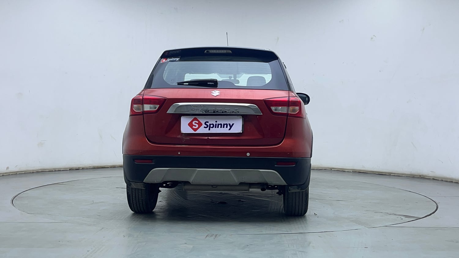 Used 2019 maruti-suzuki Vitara Brezza ZDi Plus Dual Tone AGS Diesel Automatic exterior BACK VIEW