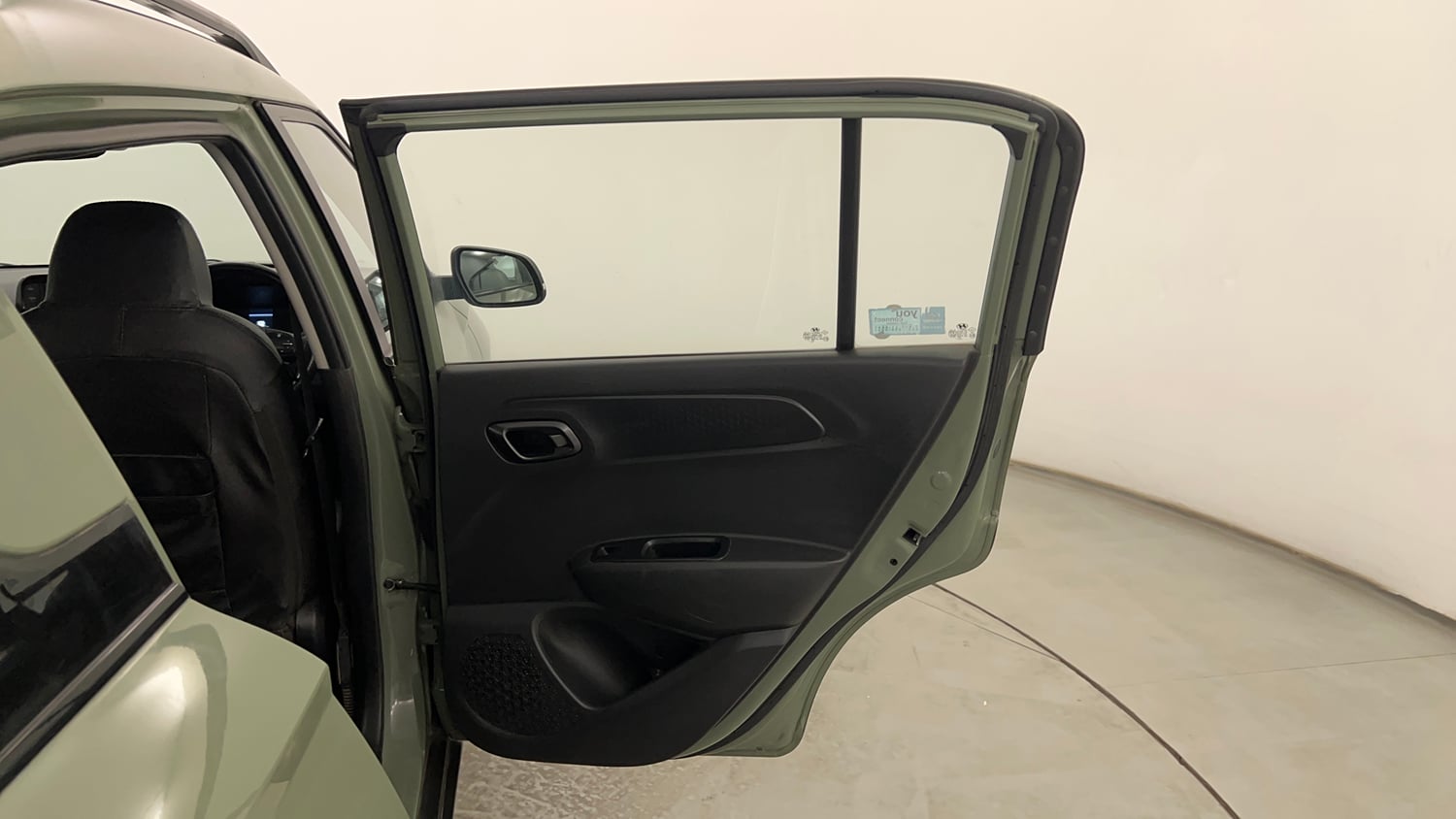 Used 2024 Hyundai Exter SX 1.2 CNG MT Cng Manual interior RIGHT REAR DOOR OPEN VIEW