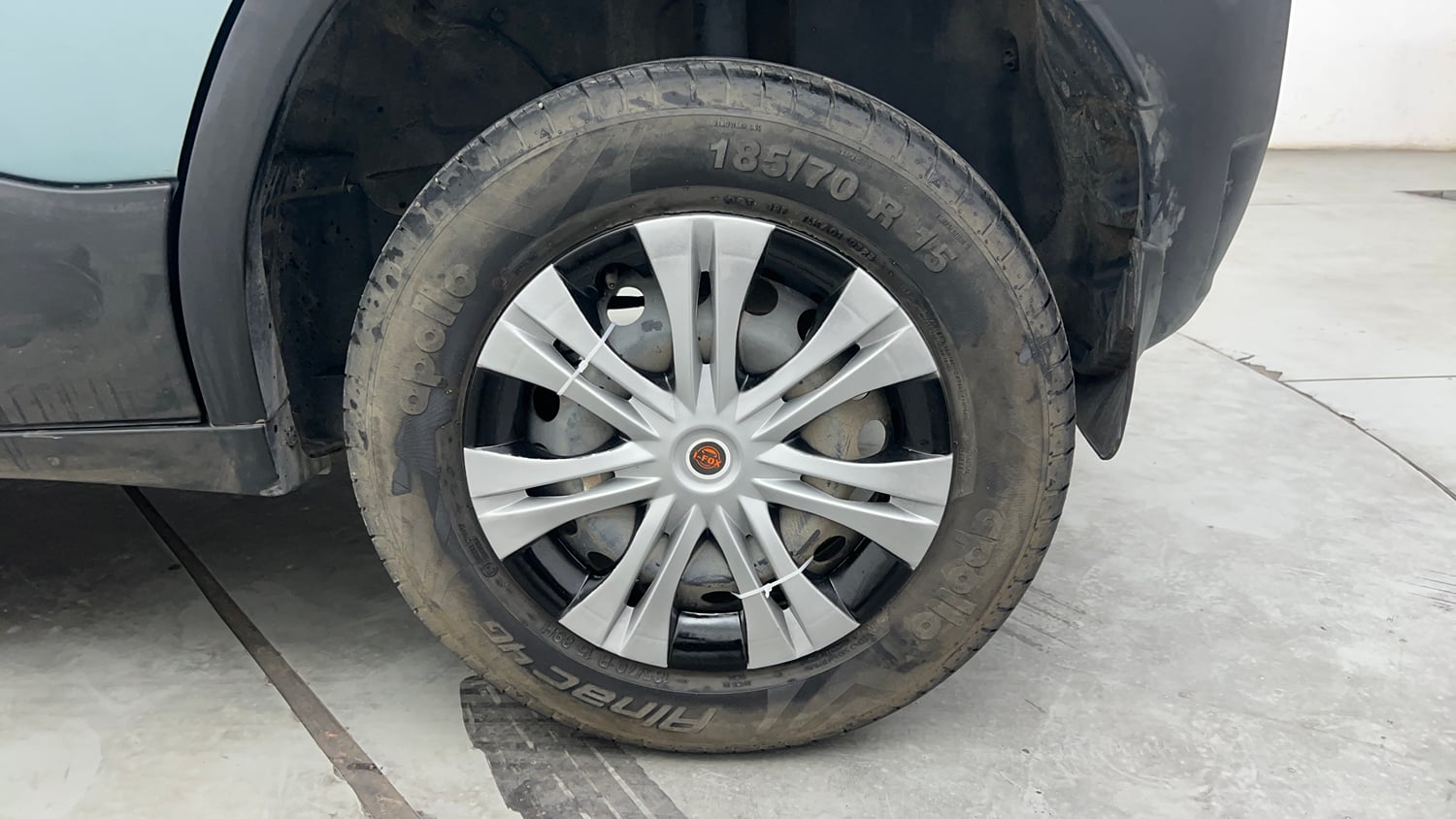 Used 2023 Tata Punch Adventure MT Petrol Manual tyres LEFT REAR TYRE RIM VIEW